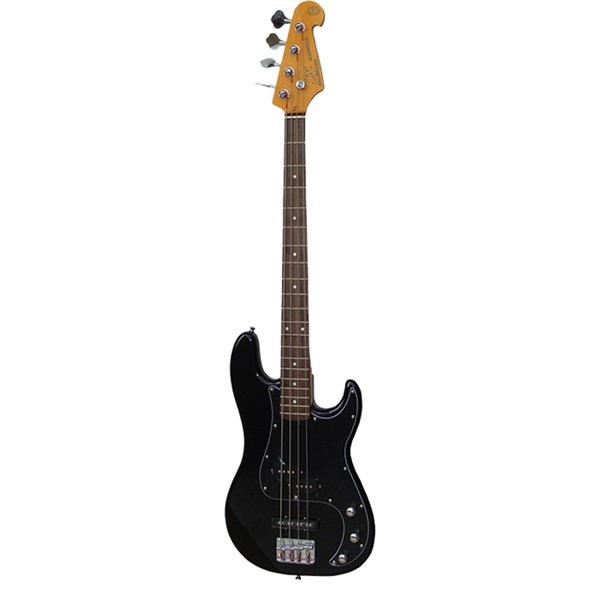 SX SPJ62+/BK PJ Electric Bass Guitar (Black)