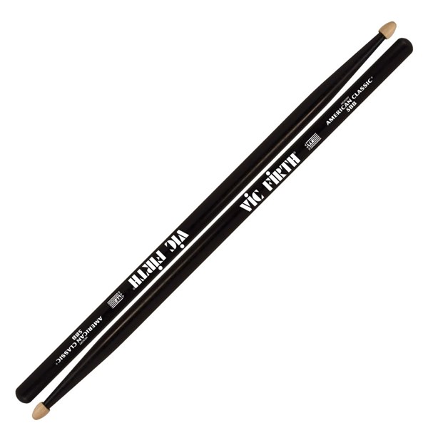 Vic Firth American Classic 5BB Drumsticks (Black)