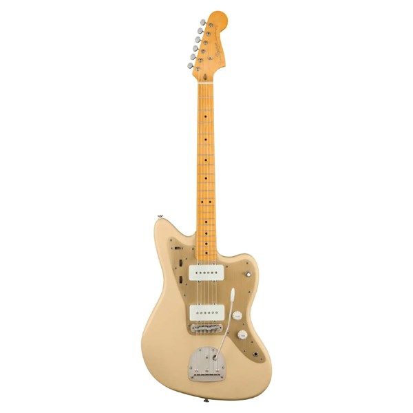 Squier by Fender 40th Anniversary Jazzmaster Guitar Vintage Edition - Satin Desert Sand (379520589)