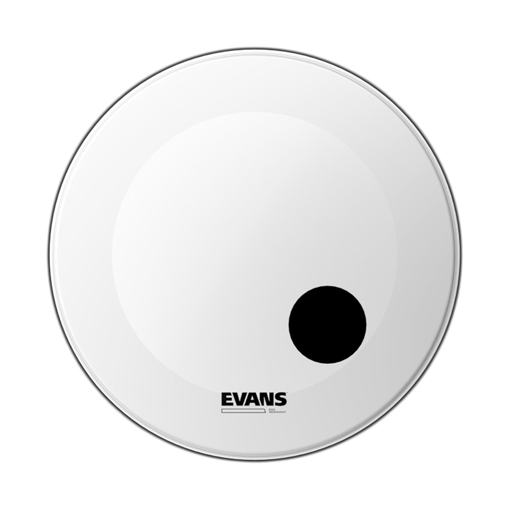Evans 22 inch Resonant Coated Bass Drum Head BD22RGCW EQ3 JB Music
