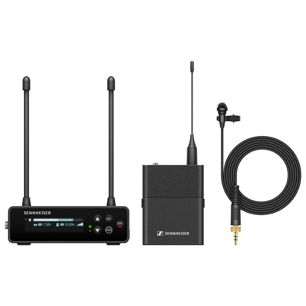 Sennheiser EW-DP ME SET (R1-6) Evolution Camera-Mount Digital Wireless  Omni Lavalier Mic System