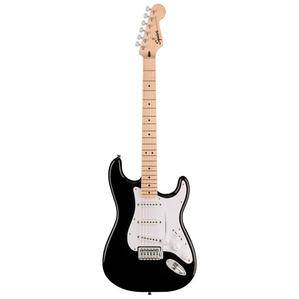 Squier by Fender Sonic Stratocaster Electric Guitar - Black (0373152506)