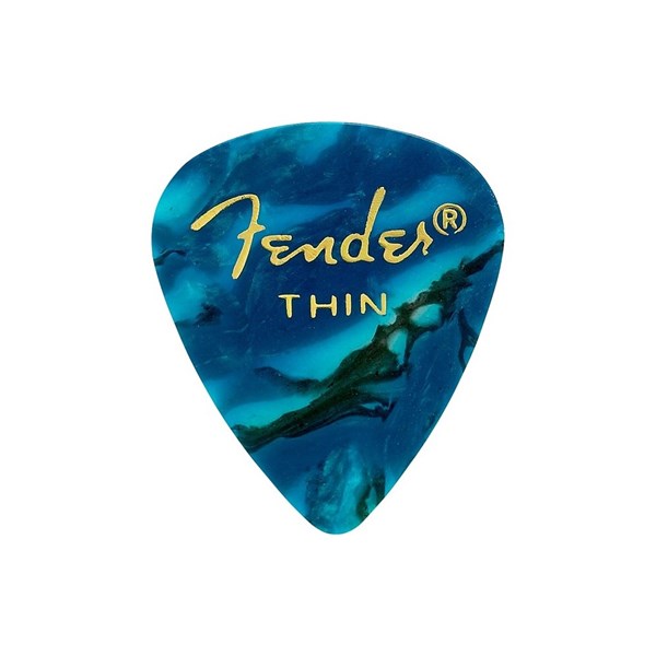 Fender 351 Shape Premium Celluloid Picks - Thin (12 Pack)