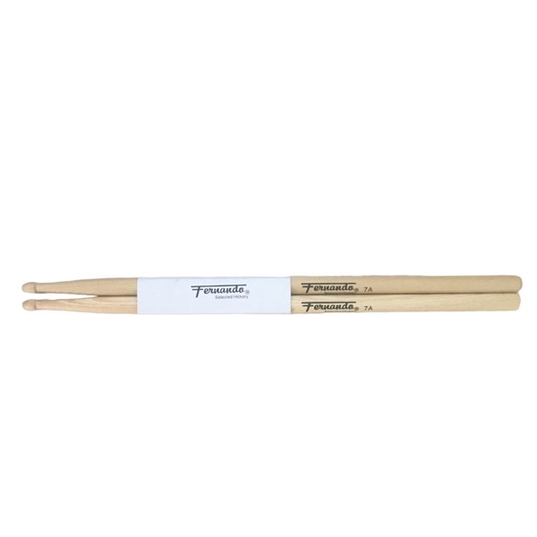 Fernando 7A Hickory Series Wood Tip Drumsticks