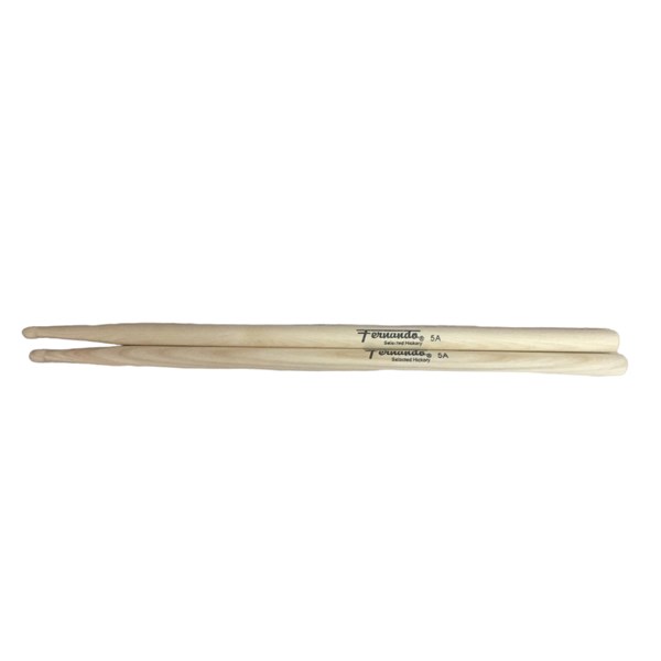 Fernando 5A Hickory Series Wood Tip Drumsticks