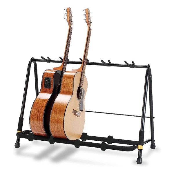 Hercules GS525B Plus Multi Guitar Stand Rack For Up to 5 Guitars