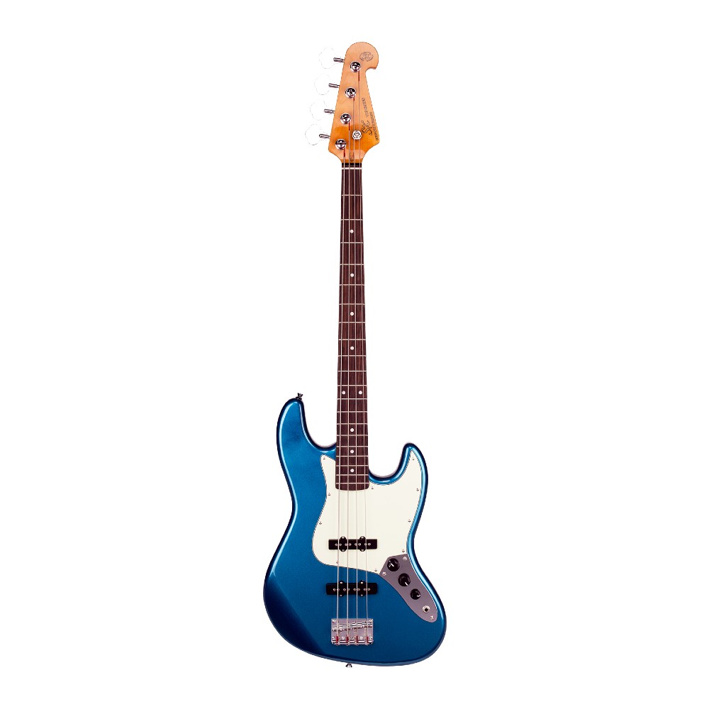 SX SJB62+/LPB Jazz Bass Electric Bass Guitar (Lake Pacific Blue