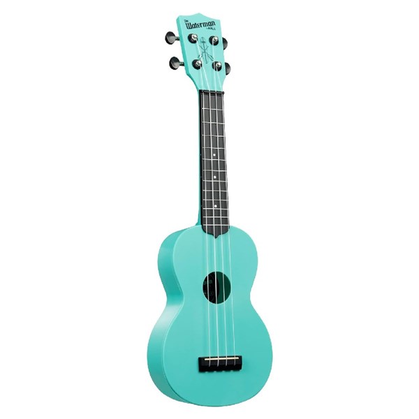 Kala KA-WMG-BL-S  Waterman Aqua Mist Glow-in-the-Dark Soprano Ukelele