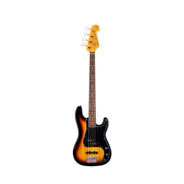 SX SPJ62+/3TS Electric Bass Guitar (3-Tone Sunburst)