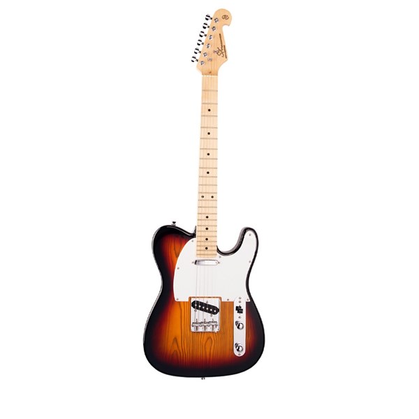 SX SEM2/3TS 3 Tone Sunburst Telecaster Electric Guitar with Bag