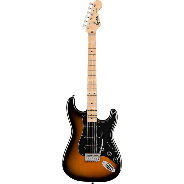 Squier by Fender FSR Sonic Stratocaster HSS Maple Fingerboard Black Pickguard 2-Color Sunburst (0373203503)