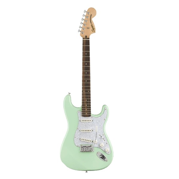 Squier by Fender Affinity Series Stratocaster Electric Guitar Surf Green (0378004557)