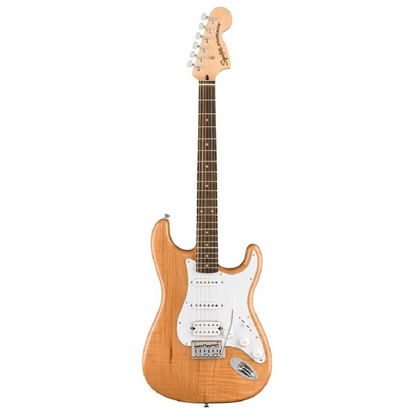 Squier by Fender FSR Affinity Stratocaster HSS Electric Guitar - Laurel Natural (0378100521)