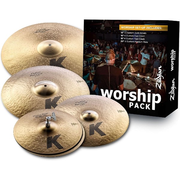 Zildjian KC0801W K Custom Worship Cymbal Pack