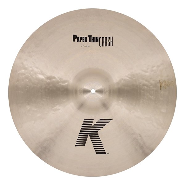 Zildjian K2821 21-inch K Paper Thin Crash Cymbal