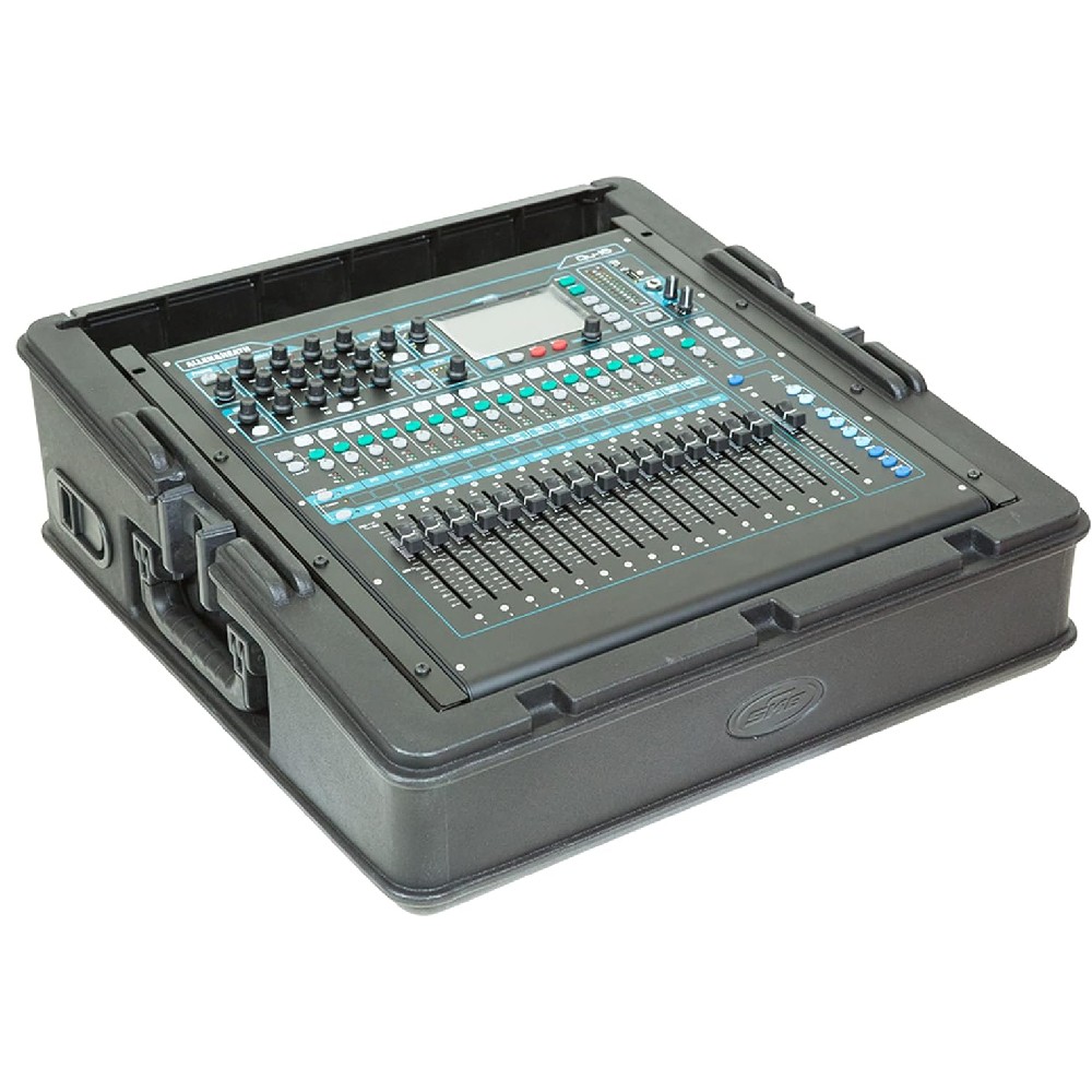 SKB 1SKB-R100 Roto-molded 10U Top Mixer Rack for SQ-5 and QU-16