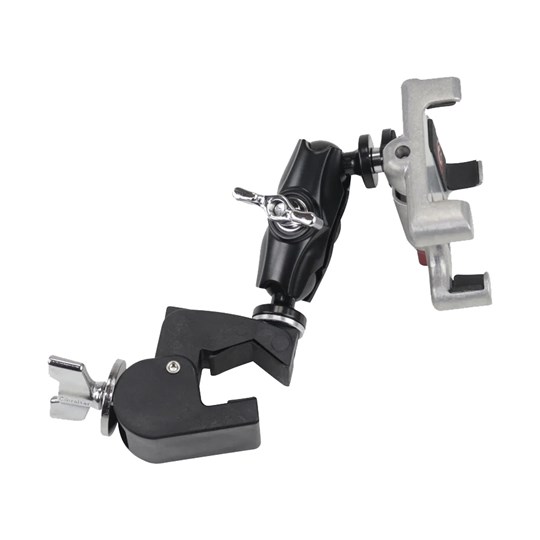 Gibraltar SC-DACMPH Dual Adjust All-Cast Metal Phone Holder with C-Clamp