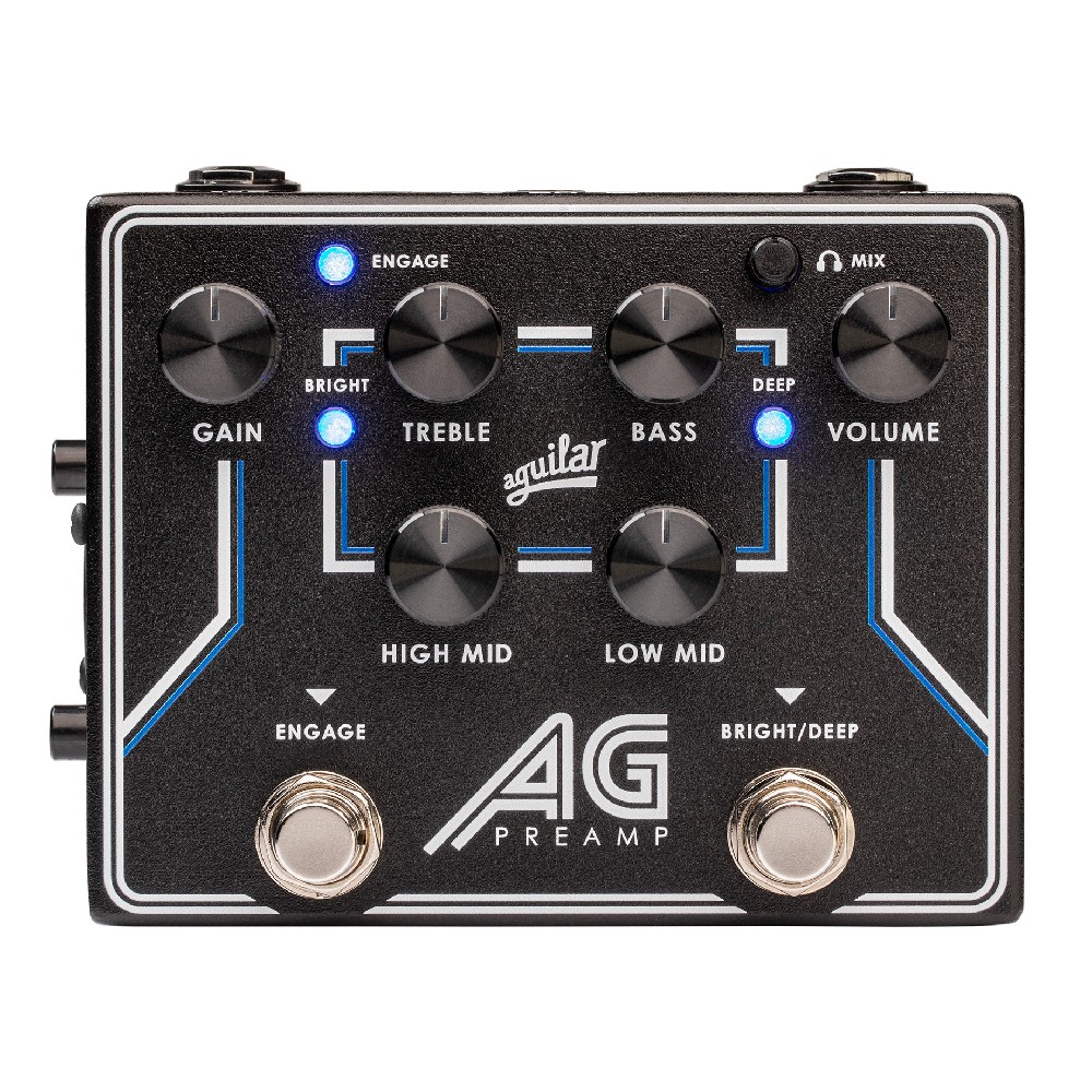 Aguilar AG Preamp Analog Bass Preamp and DI Pedal