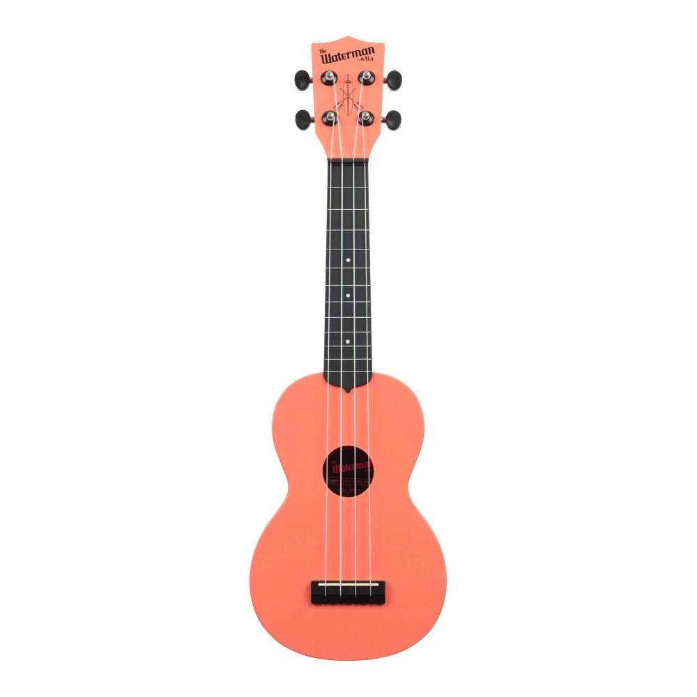Kala KA-WMS-PK-S Waterman Soprano Ukulele (Pink Dusk)