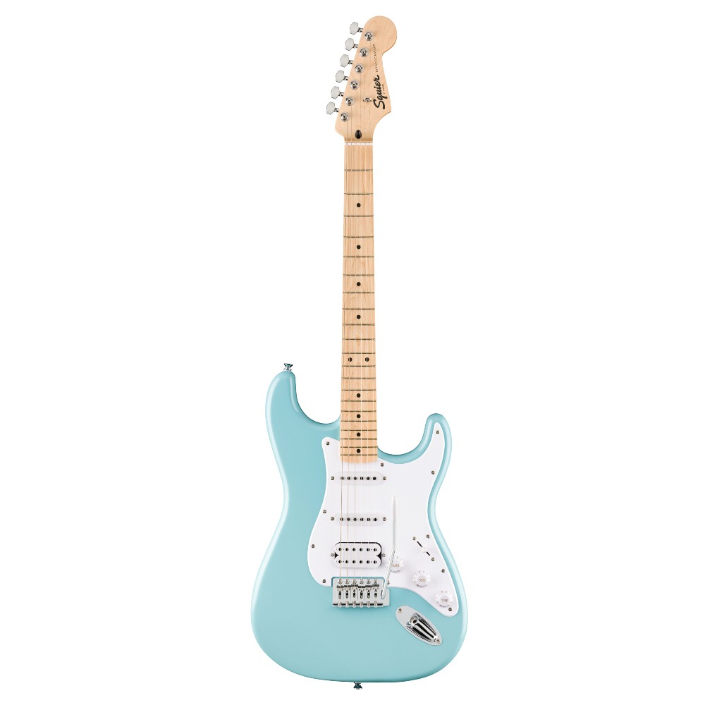 Squier by Fender FSR Sonic Stratocaster HSS Electric Guitar White