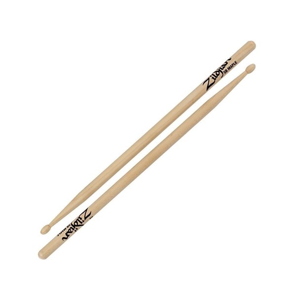 Zildjian 5B Maple Natural Drum Sticks - 5BM