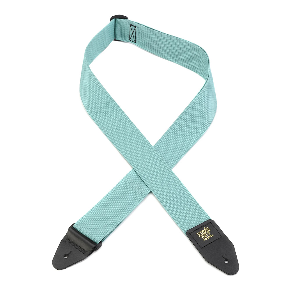 Ernie Ball 5375 Polypro Guitar/Bass Strap (Tidal Green)