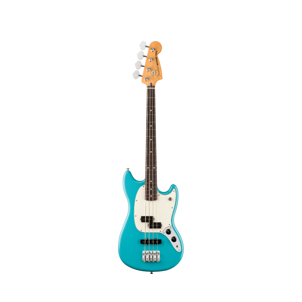 Fender Player II Mustang Bass PJ Rosewood Fingerboard - Aquatone Blue (140490518)
