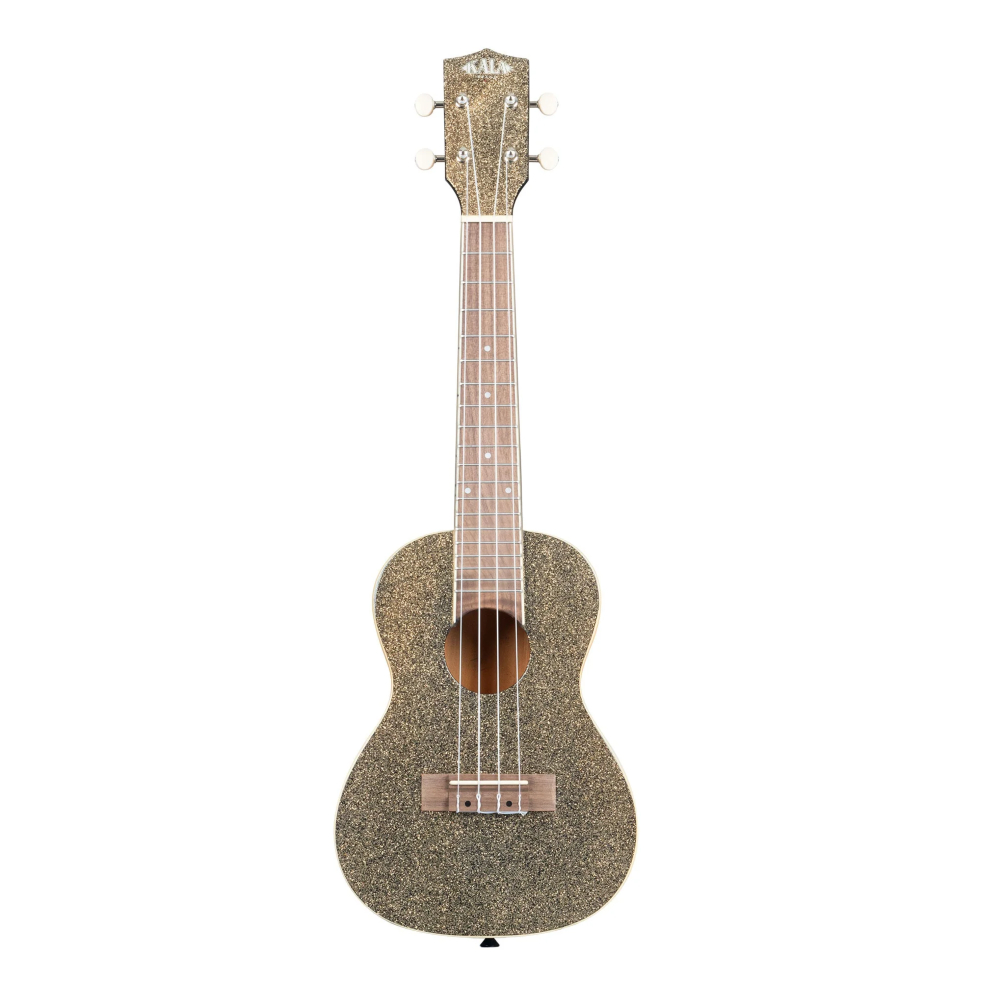 Kala KA-SPRK-GOLD Sparkle Stardust Gold Concert Ukulele