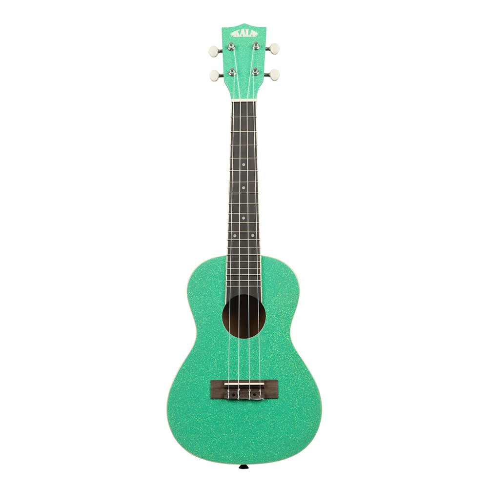 Kala KA-SPRK-GREEN Sparkle Gatsby Green Concert Ukulele