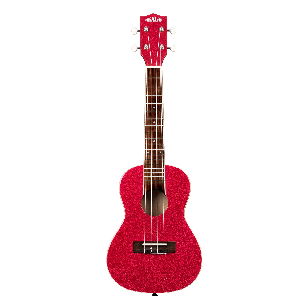 Kala KA-SPRK-RED Ritzy Red Sparkle Ukulele Concert