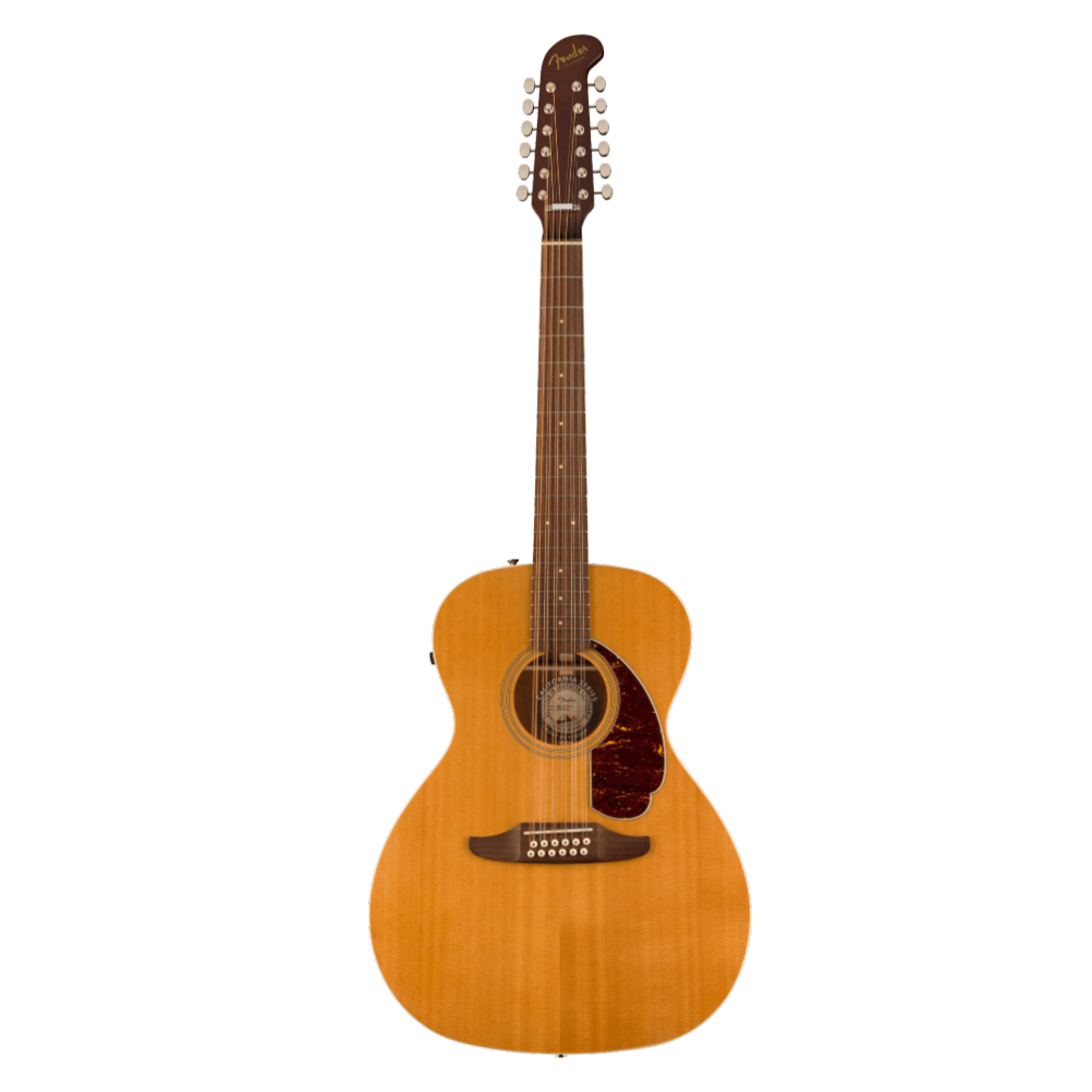 Fender Villager 12-String Acoustic Guitar - Walnut Fingerboard / Tortoiseshell Pickguard - Aged Natural (970792134)