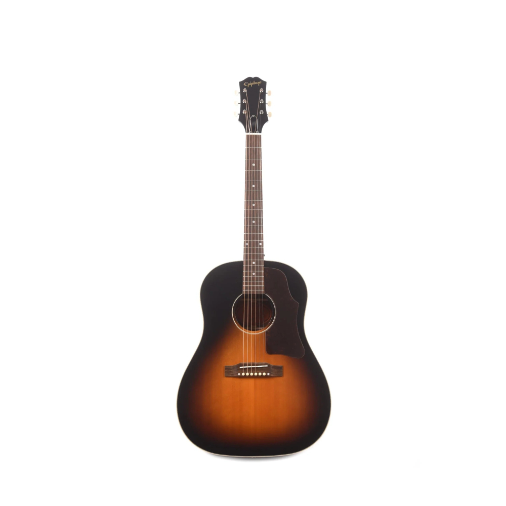 Epiphone J-45 Acoustic Guitar - All Solid Wood / Fishman Sonitone / Aged Vintage Sunburst (IGMTJ455AVSNH1)