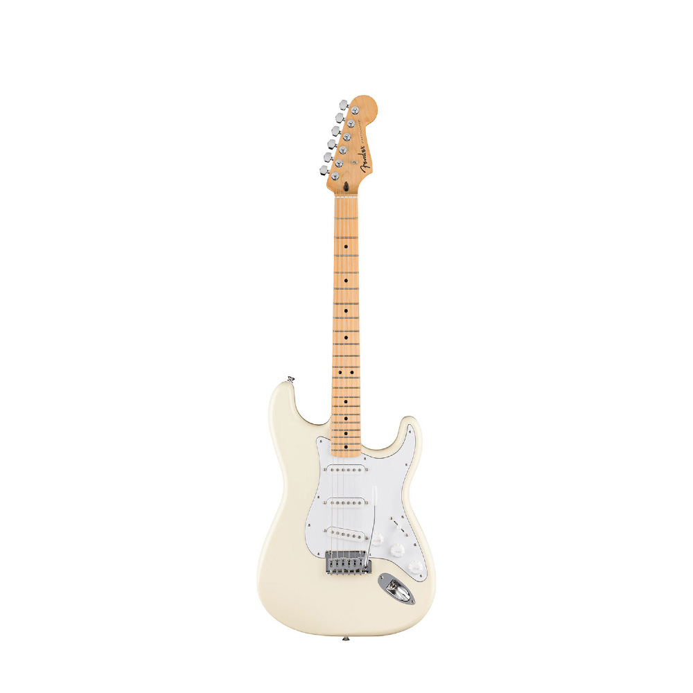 Fender Standard Series Stratocaster Electric Guitar - Olympic White (266220505)