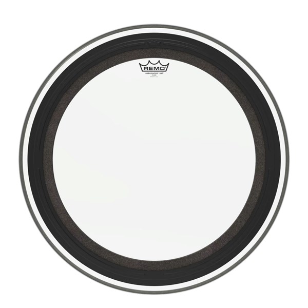 Remo BR-1318-00-SMT 18-inch Ambassador SMT Drum Head (Clear)