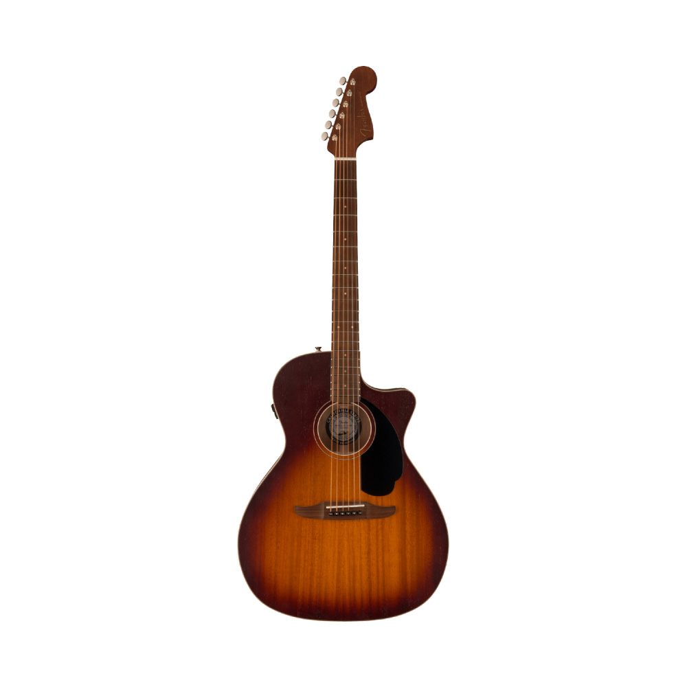 Fender Newporter Special Acoustic Electric - Mahogany Pau Ferro Fingerboard in Honey Burst w/Bag (970843142)