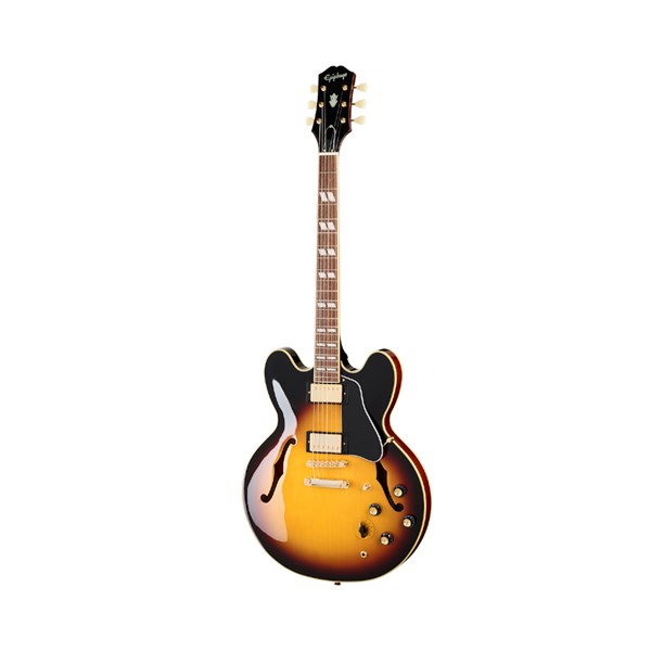 Epiphone ES-345 Varitone Electric Guitar with Bigsby - Vintage Sunburst (EI345VVSNB3)