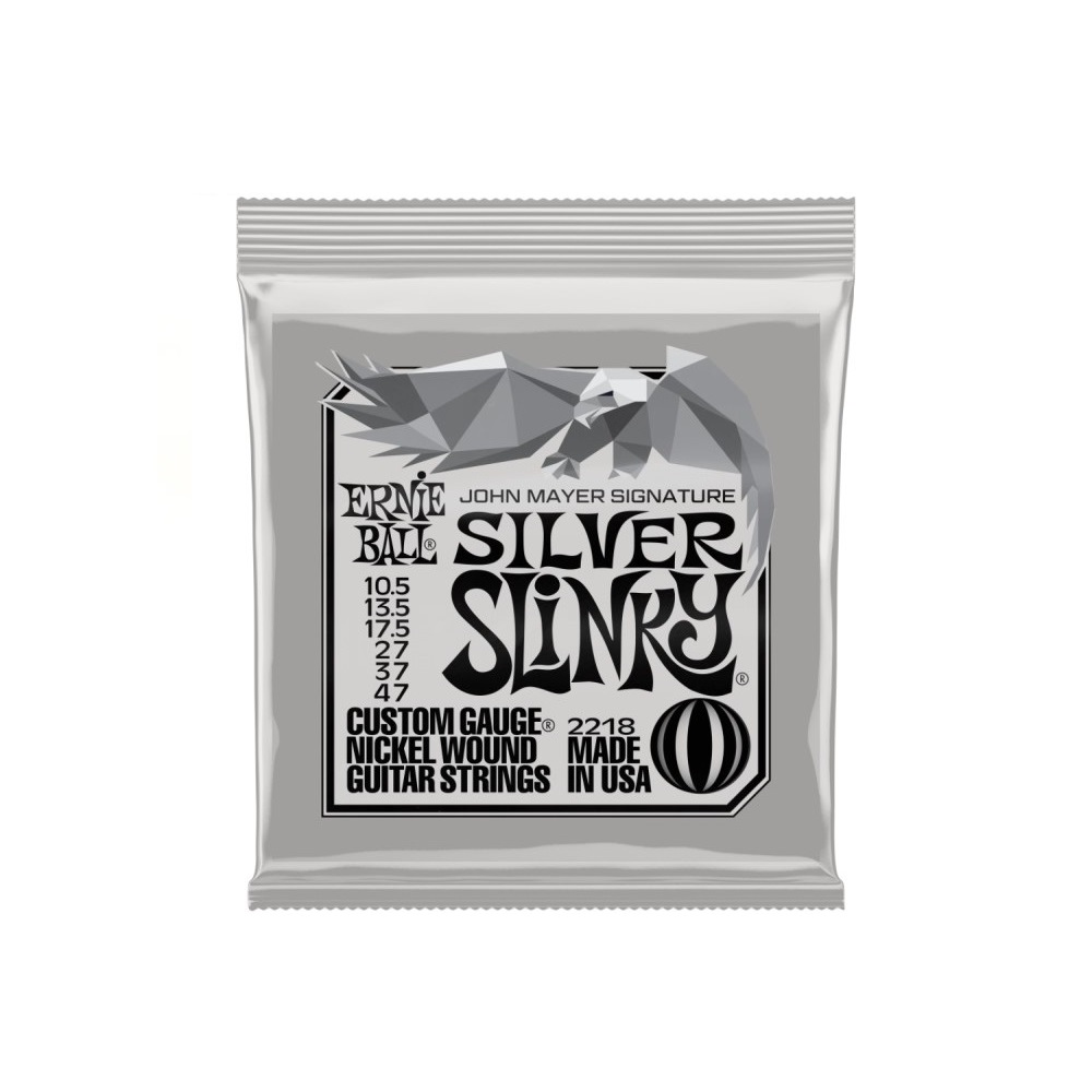 Ernie Ball 2218 John Mayer Silver Slinky Signature Electric Guitar Strings