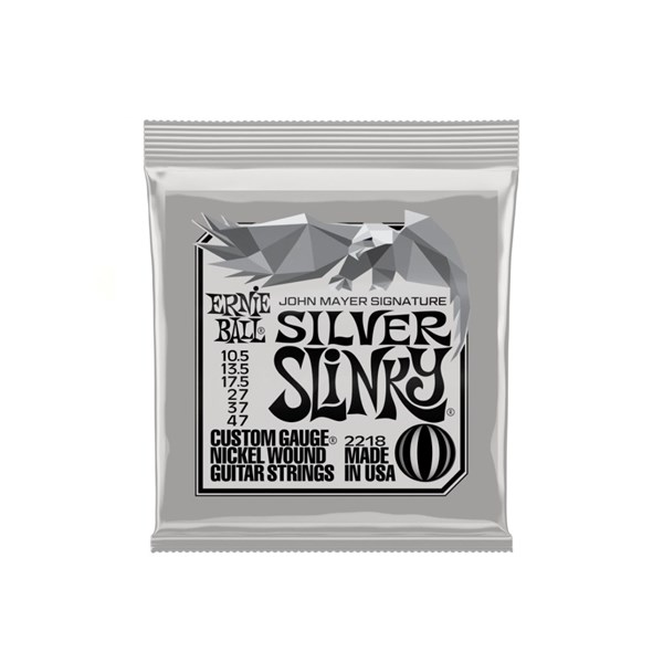 Ernie Ball 2218 John Mayer Silver Slinky Signature Electric Guitar Strings