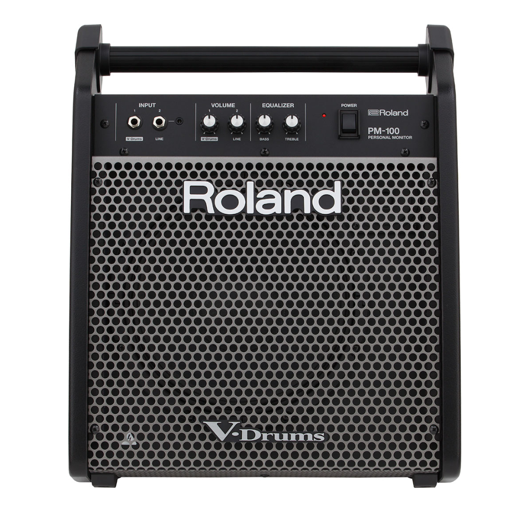 Roland PM-100 80-Watts Compact Electronic V-Drum Set Monitor Speaker
