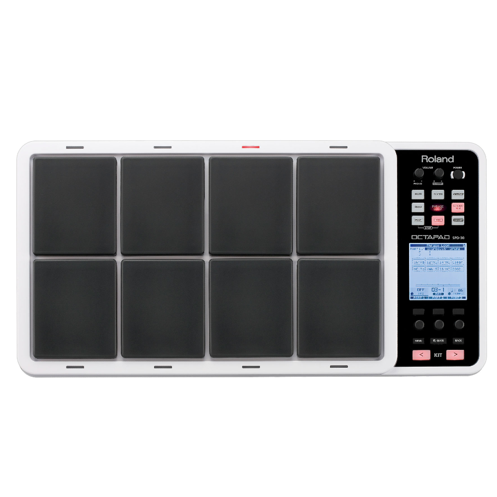 Roland SPD-30 OCTAPAD Electronic Digital Percussion Pad (White)