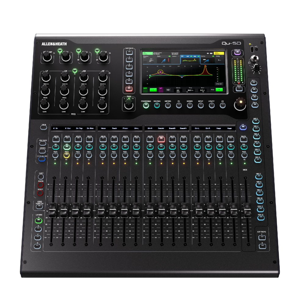 Allen & Health QU-5D Dante Console (Digital Mixer)