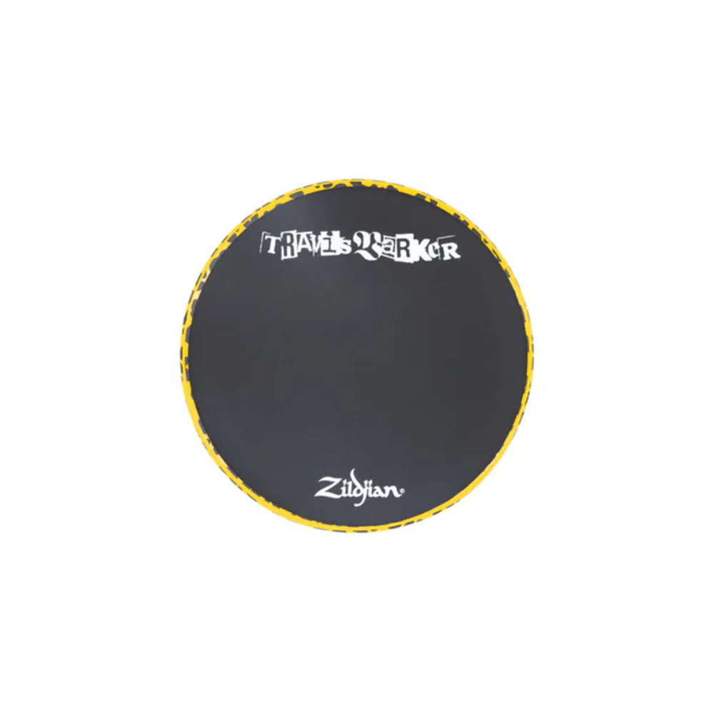 Zildjian Travis Barker 6-inch Practice Pad (Orange Cheetah Print)