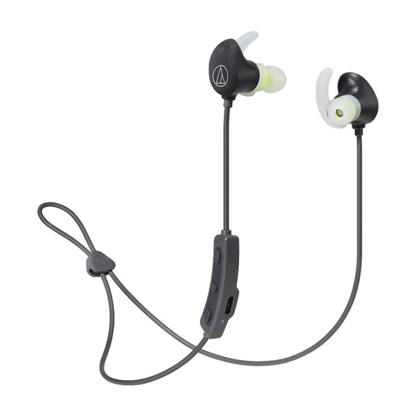 Audio-Technica ATH-SPORT60BT BK-EX SonicSport Wireless in-Ear Headphones (Black)