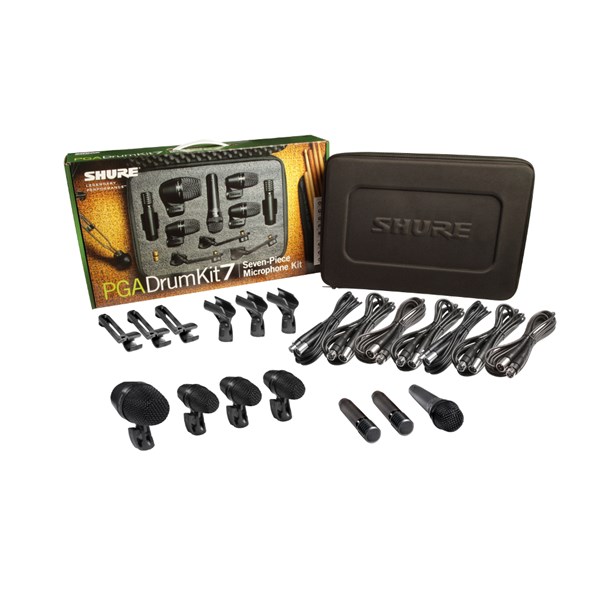 Shure PGADRUMKIT7 7-piece Drum Microphone Kit