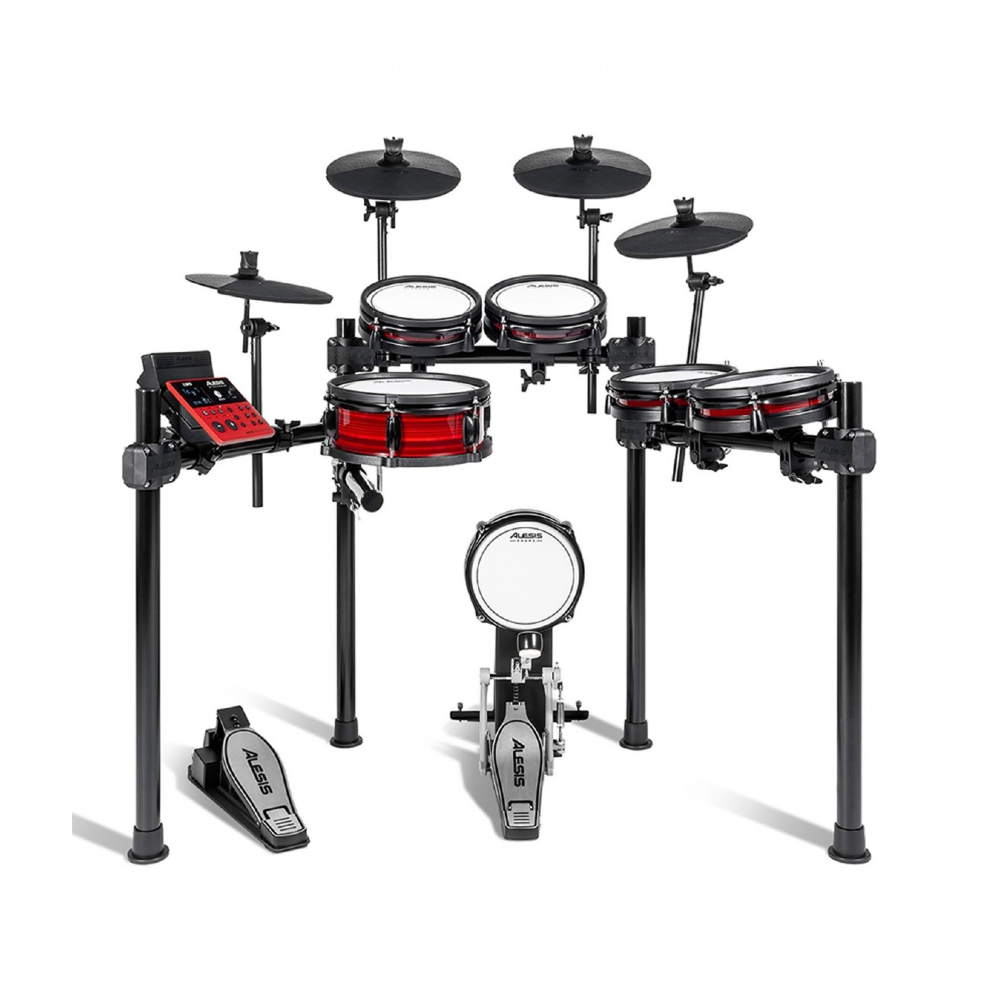 Alesis Nitro Pro XL 10-Piece Electronic Drum Kit With Mesh Heads & Bluetooth