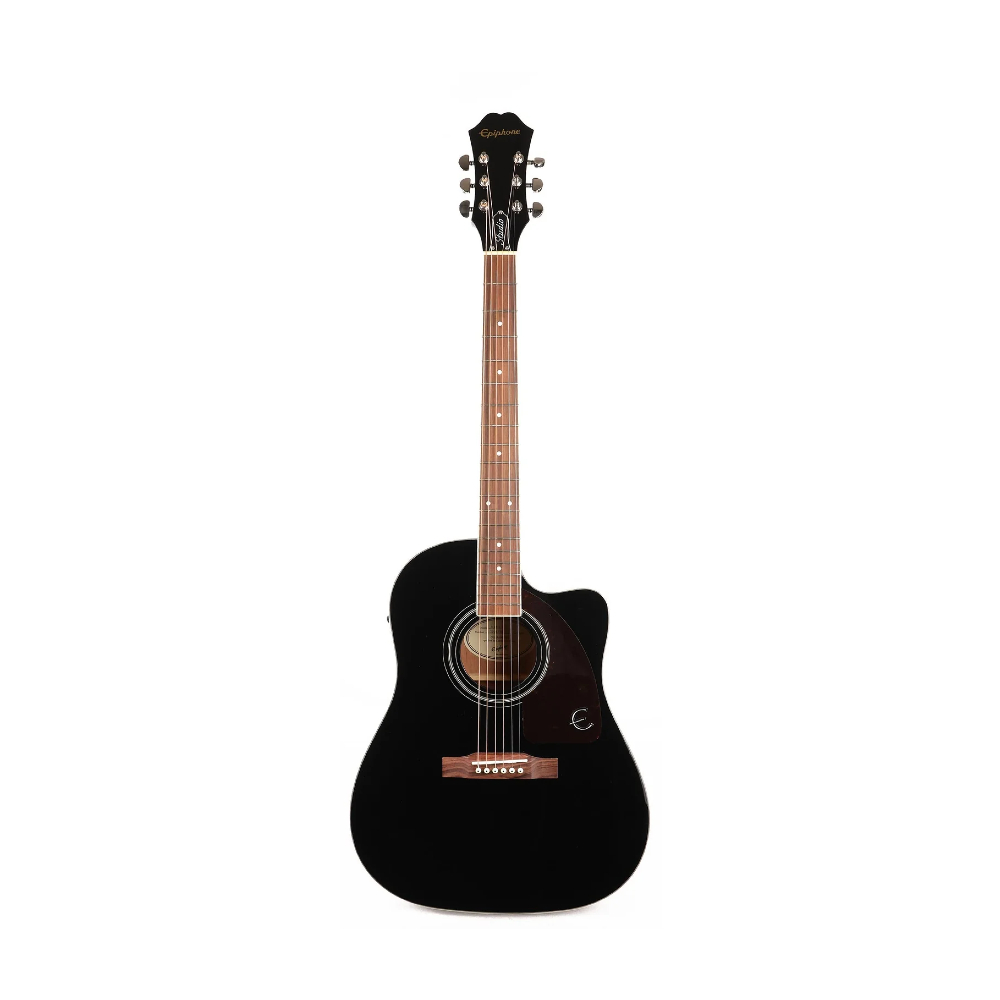 Epiphone J-45 EC Studio Acoustic-electric Guitar – Ebony (EE2SEBNH3)