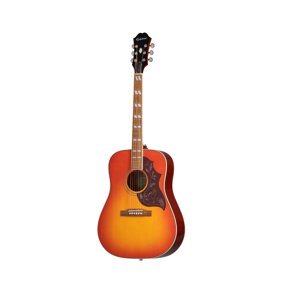Epiphone Hummingbird Studio Acoustic-Electric Guitar - Faded Cherry Sunburst (EEHBFCNH1)