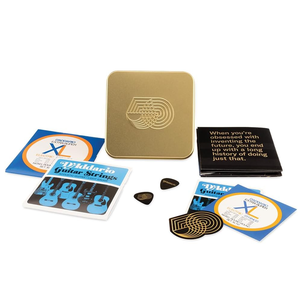 D'Addario DATIN50A 50th Anniversary String Bundle EJ16 And EXL110 (2-pack)