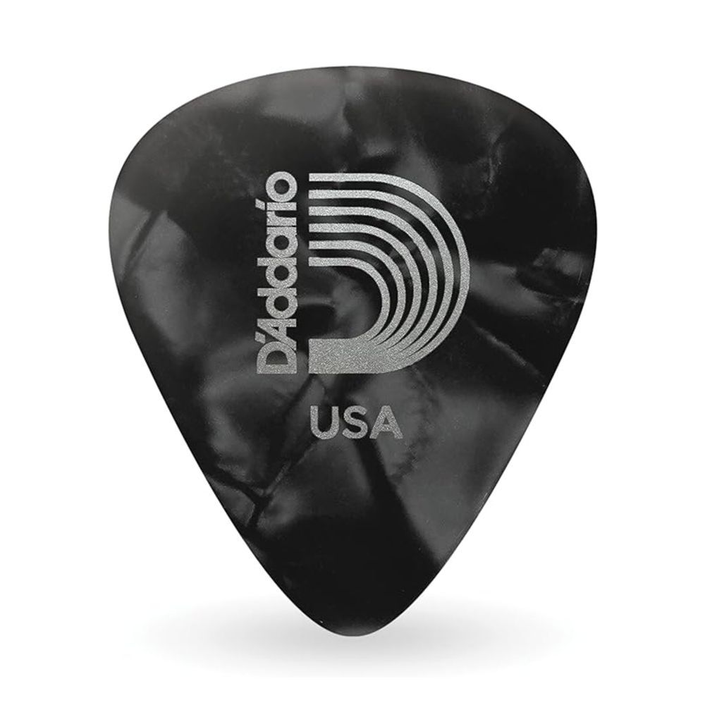 D'Addario Planet Waves Black Pearl Celluloid Guitar Picks