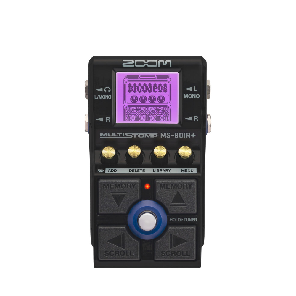 Zoom MS-80 IR+ Amp Sim and Multi-effects Pedal